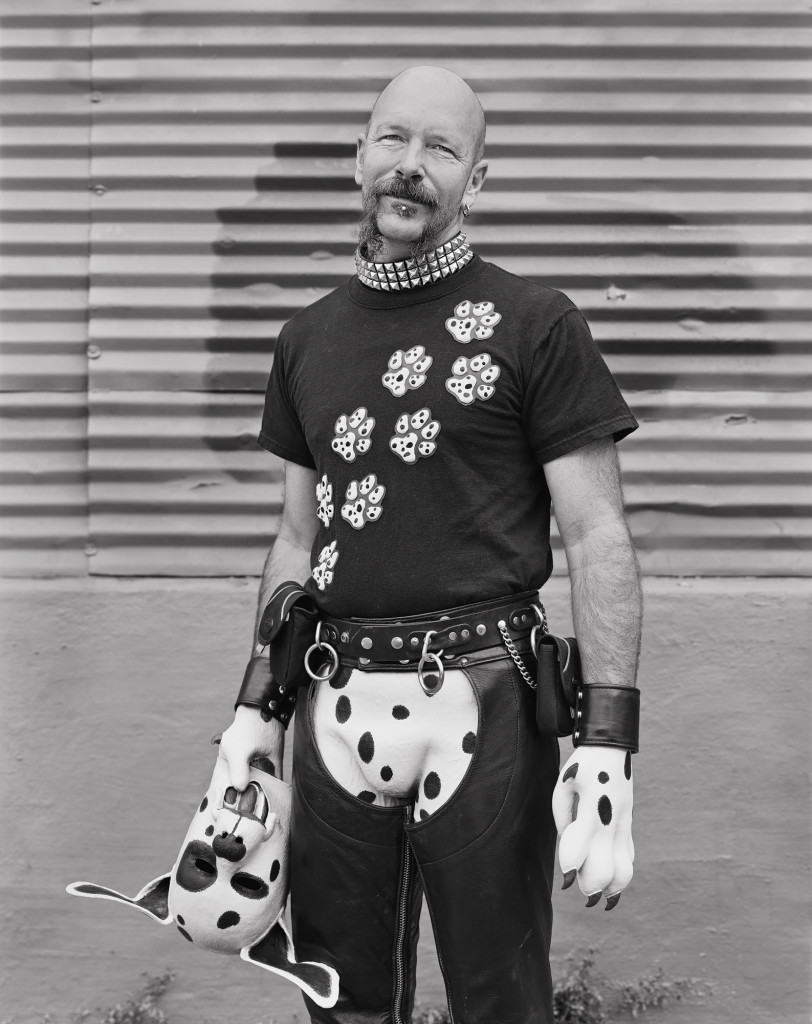 Black and white photograph of Rubberdawg, Up Your Alley Festival, San Francisco, California, 2007